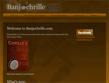 Tablet Screenshot of banjochrille.com
